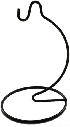 (6 Pack) 6 inch Small Ornament Display Stand, Iron Hanging Stand Rack Holder for Hanging Glass Globe Air Plant Terrarium, Witch Ball, Christmas Ornament and Home Wedding Decoration.