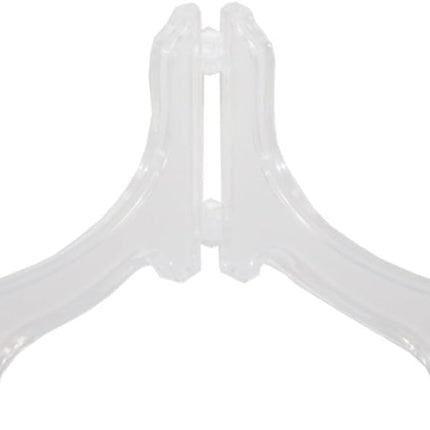 Display Stand Easel Bowl Stand for Display Large Deep Bowls, Platters and Deep Dishes Clear.