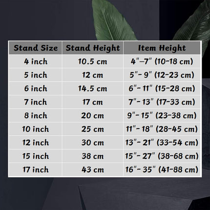 3.5 Inch Black Mini Iron Stand Cookie Holder Display Stand Place Card Holder Display Easels at Weddings, Birthday Party (4 pack).