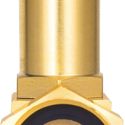 Lead-Free Brass Garden Hose Adapter,Hose Reel Parts Fittings,90 Degree Brass Replacement Part Swivel.