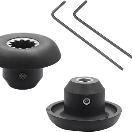 2 Pack Blender Drive Socket 891 802 15546 15547 with Allen Wrench, Compatible with Vitamix Blenders 5200 5006 5012 5057 5062 Series, Made for Most Vitamix Commercial Machines.