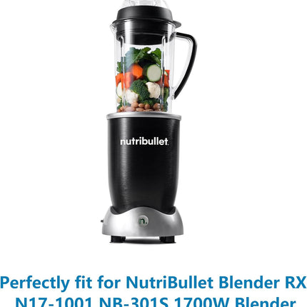 2 Packs Blender Drive Socket Kit, Replacement Blender Gear for NutriBullet Blender RX N17-1001 NB-301S 1700W Juicer Mixer, Premium Replacement Blender Parts.
