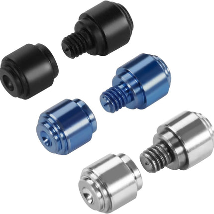 3 Pack Titanium Thumb Studs Fit for Benchmade BUGOUT 535 Series Pocket Knives, Black, Blue, Titanium Primary Color.
