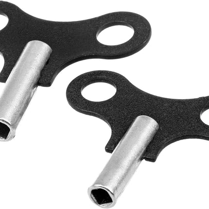 2 Pack Clock Winding Key #9 4.5mm, Antique Clock Winding Key Set for Wall Clocks, Alarm Clocks and Wind Chain Repair (4.5mm & 0.177 Inch Hole).