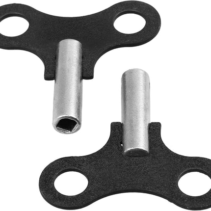 2 Pack Clock Winding Key #9 4.5mm, Antique Clock Winding Key Set for Wall Clocks, Alarm Clocks and Wind Chain Repair (4.5mm & 0.177 Inch Hole).