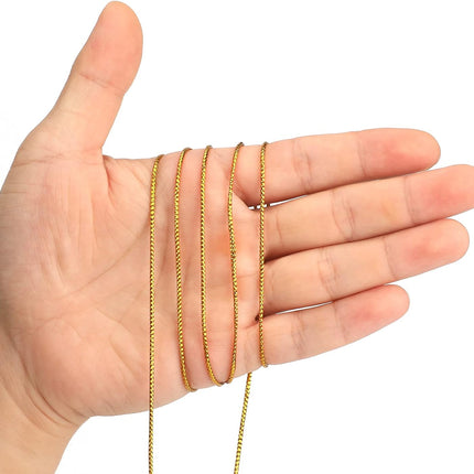 White Twine String and Gold Twine String.