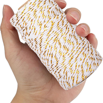 White Twine String and Gold White Twine String.
