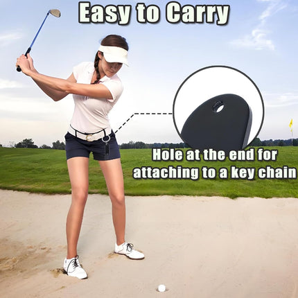 4 Pcs Bending Golf Divot Repair Tool Bent Golf Turf Repair Fork Metal Golf Fork Accessory Suitable to Repair Golf Turf, Clean Grooves, Remove Dirt and Debris Lightweight and Portable.
