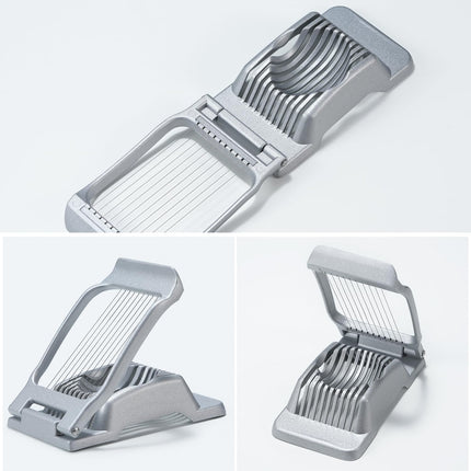 Heavy Duty Stainless Steel Wire Egg Slicer for Hard Boiled Eggs & Strawberry Other Soft Food.