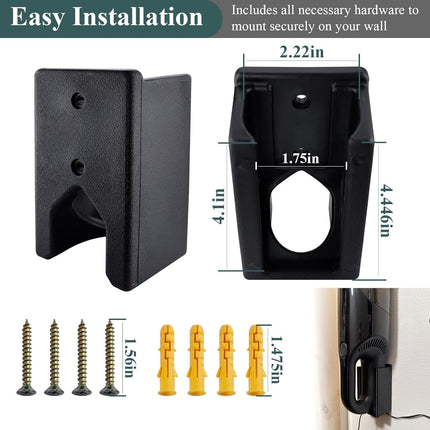 1 Pc Wall Mount Vacuum Holder Compatible with Shark Handheld Vacuum Models CH900WM, CH951, CH951C, CH901, CH950, Charging Dock, Mounts Easily to The Wall, Save Space & Reduce Clutter.