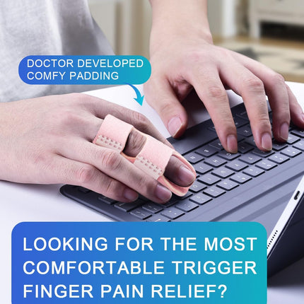 Finger Splint, 5pcs Color Finger Brace Support Stabilizer for Index, Middle, Ring Fingers Straightening Arthritis Knuckle Immobilization.
