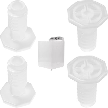 W11213957 Leveling Leg Kit Fit for Whirlpool, Maytag, KitchenAid etc Washing Machines, Leveling Feet Cross Reference Part Numbers:AP6329114, W10556332, WPW10556332, 4844515, PS12349351, W11179235,4Pcs.