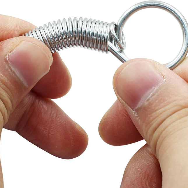 20Pcs Spring Latch Hook Pet Door Latch Spring Cage Latch Cage Lock Metal Finger Spring Door Hook for Fixing Rabbits Birds Dogs Cats Squirrels Small Animals.