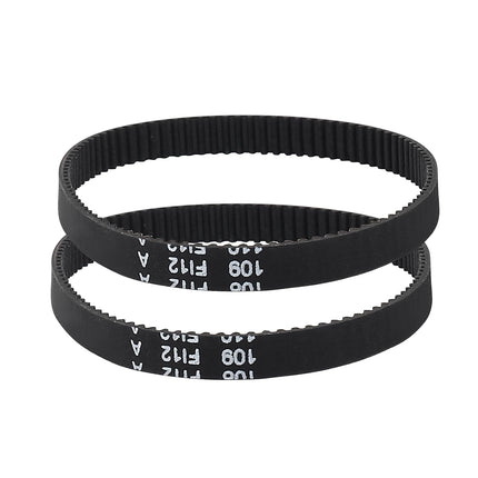 2Pcs Set GT2 Synchronous Wheel 20&60 Teeth 5mm Bore Aluminum Timing Pulley with 2Pcs Length 200mm Width 6mm Belt.