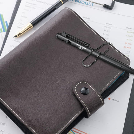20 PCS Metal Pen Clips, Black Pen Holder, Multifunctional Pen Clip Holders for Notebooks, Paper, Clipboard.
