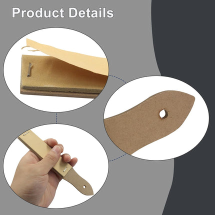 20 Pack Sandpaper Sharpener, Sketch Pencil Sharpeners Art Drawing Tool, Colored Pencil Pointer for Adults/Artists/Teens.