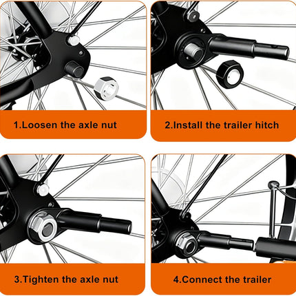 Bike Trailer Hitch Connector Kit.