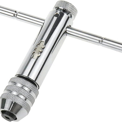 Ratchet Tap Wrench Adjustable T-Handle Tap Wrench Capacity Range M5-M12.
