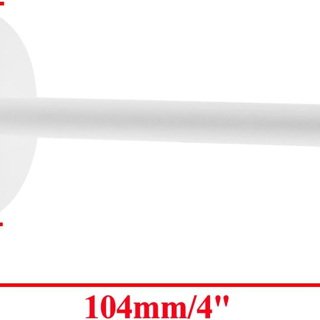 Coat Hook Towel Hooks Stainless Steel Heavy Duty Wall Hooks for Hanging Clothes Wall Mount Towel Holder for Bedroom Kitchen Closet 4" Length White Brushed Surface -Pack of 4.