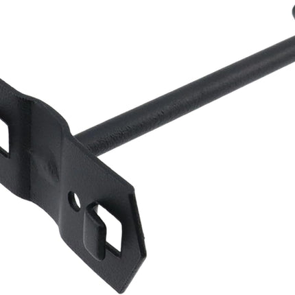 Pegboard Hooks Heavy Duty Metal Steel 3/8" Square Hole Peg Hooks Suitbale for 1.5" Spaced Pegboards Garage Wall Hooks for Organizing Tools in Home or Garage 4" Length Black- 4pcs.