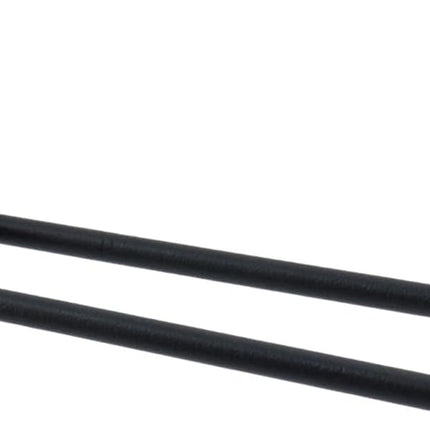 Pegboard Hooks Heavy Duty Metal Steel 3/8" Square Hole Peg Hooks Suitbale for 1.5" Spaced Pegboards Wall Hooks for Hanging Coils,Tools 6-inch Length, Black.