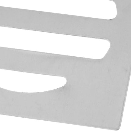 Drain Cover Grates Fit 2" x 2" Drain, Stainless Steel Drainage Grate Cover Square Replacement Floor Drain Strainer for Shower, Bathroom Floor, Balcony, and Outdoor Garden Drains -10pcs.