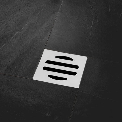 Drain Cover Grates Fit 2" x 2" Drain, Stainless Steel Drainage Grate Cover Square Replacement Floor Drain Strainer for Shower, Bathroom Floor, Balcony, and Outdoor Garden Drains -10pcs.