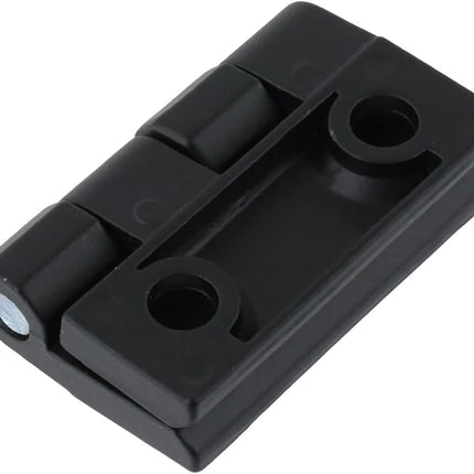 Black Butt Hinge Zinc Alloy Door Hinge Heavy Duty Boat Hatch Hinges Residential Bed Room Hinge for Doors Hardware 1.96" x 1.88" -4pcs.