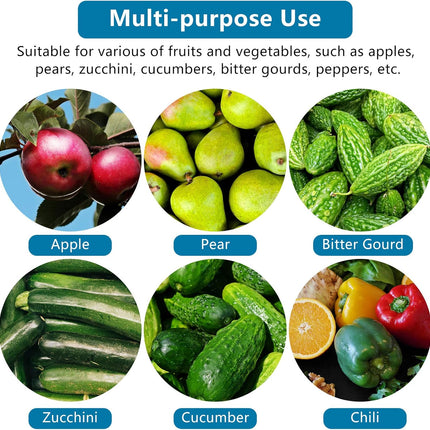 2 Pieces Jalapeno Pepper Corer Zucchini Cucumber Corer Remover with Serrated Slice and Rubber Handle Seed Remover or Slice Off Vegetables Tops for Kitchen.