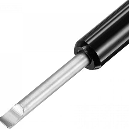 Watch Back Cover Opener, Case Remover Tool, 5mm Width Pry Bar ABS Handle Battery Remover Repair Replacing Watchmaker Tools, Black 2 Pcs.