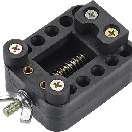 Watch Back Case Cover Remover Holder, Watch Repair Tool Adjustable 32mm PVC Black.