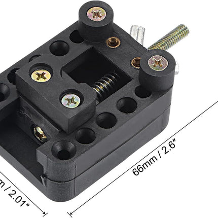Watch Back Case Cover Remover Holder, Watch Repair Tool Adjustable 32mm PVC Black.