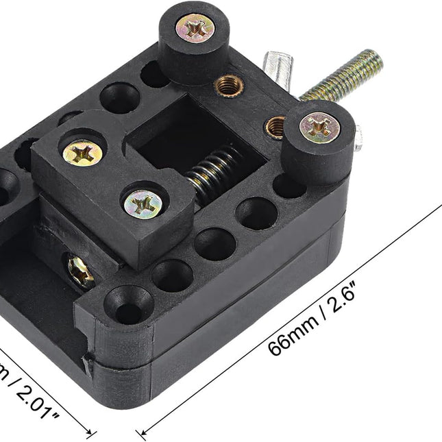 Watch Back Case Cover Remover Holder, Watch Repair Tool Adjustable 32mm PVC Black.