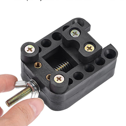 Watch Back Case Cover Remover Holder, Watch Repair Tool Adjustable 32mm PVC Black.