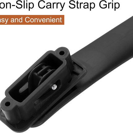 Luggage Handle Replacement 8.5 Inch Suitcase Handle Carry Strap Plastic Pull Handle Grip Luggage Replacement Parts with Screws for Suitcase Box Luggage Case, Black.
