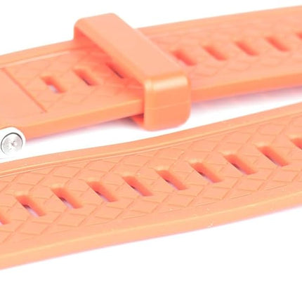 Watch Band Strap Loops, 18mm Width Rubber Fastener Rings Silicone Watch Holder Retainers for Watch Band Mix Color 6 Pcs.