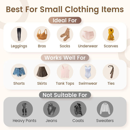 2 Pack Legging Hangers for Closet, Wooden Legging Hanger for Closet Organizer with 20 Upgraded Clips Holds 20 Leggings, 360° Rotatable Space Saving Yoga Pants Hanger for Socks, Shorts, Natural.