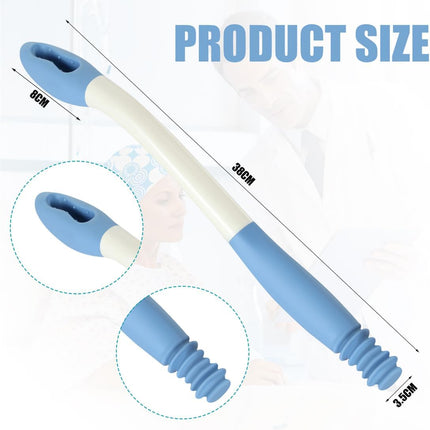Toilet Aids for Wiping, Long Reach Butt Wiper Helper Wand 15" Toilet Aid Tools Comfort Bottom Buddy Wiping Aid for Senoir Pregnant After Surgery Overweight People.