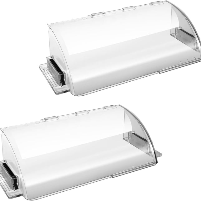 Air Vent Deflectors Adjustable Heat and Vent Cover Clear 2PCS Magnetic Air and Heat Deflector for Floor Vent Sidewalls and Ceiling Registers,8”-11”.