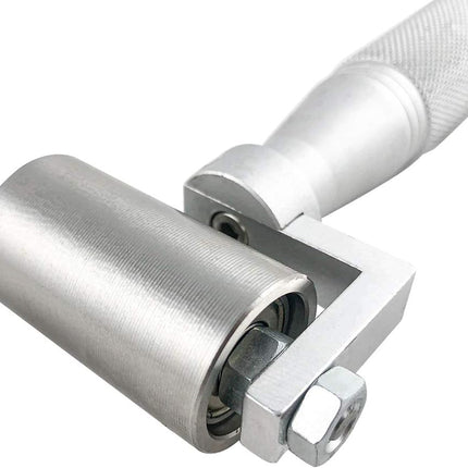 1.5" Stainless Steel Home Wallpaper Seam Roller Wall Paper Construction Tool Seam Flat Roller Paint Tool.