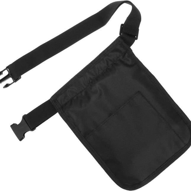 Nurse Waist Pouch Bag for Women Men, 2 Pack Utility Organizer Belt Pouch, Waist Tool Storage Bag, Oxford Fabric, 10x7 in, Black.