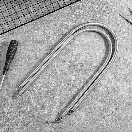 20 Inch Screen Door Spring, 2PCS Long Extension Spring Screen Door Closer Springs Self Closing Garage Door Springs Replacement Hardware for Light Storm and Screen Doors.