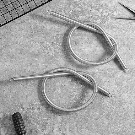 20 Inch Screen Door Spring, 2PCS Long Extension Spring Screen Door Closer Springs Self Closing Garage Door Springs Replacement Hardware for Light Storm and Screen Doors.