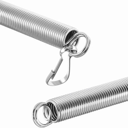 20 Inch Screen Door Spring, 2PCS Long Extension Spring Screen Door Closer Springs Self Closing Garage Door Springs Replacement Hardware for Light Storm and Screen Doors.
