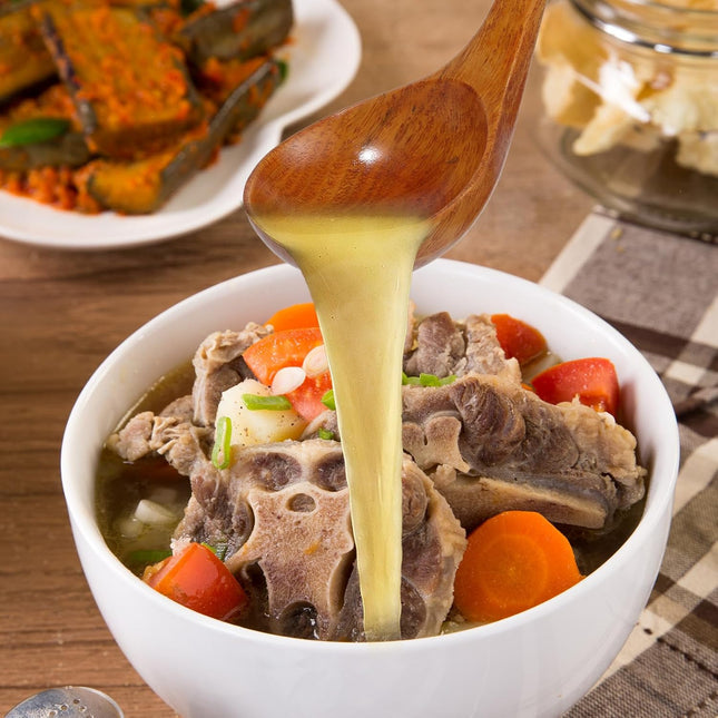 Wooden Ladle, 11" Long Handle Soup Ladle Spoon 3 fl oz Extra Large Kitchen Wooden Scoop Deep Teak Wood Spoon Utensil for Cooking Serving Cookware, Sustainable Natural Texture (Bigger and Deeper).