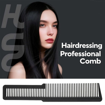 10 PCS Barber Combs, Hair Cutting Combs Professional Fine Tooth Comb Flat Top Clipper Comb Blending Hairstylist Essentials Hairdressing Salon Set for Women Men Hair Styling (Eye-Catching Colors).