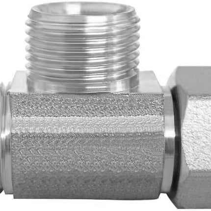 2PCS Lead-Free Brass Nickel Plating Angle Stop Add-A-Tee Valve 3/8" COMP Inlet x Outlet x Outlet for Faucet/Glass Rinser/Dishwasher/Toilet Tank.