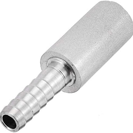 Aeration Stone 0.5 Micron 316 Stainless Steel Oxygenation Diffusion Stone 3/8" Barb for Home brewing Wine Beer Soda.