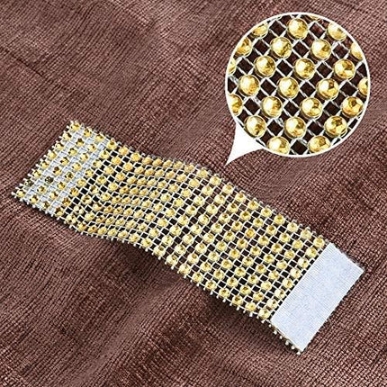 100pcs Napkin Rings, Gold Napkin Rings Buckles for Table Decorations, Wedding, Dinner, Party, DIY Decoration.