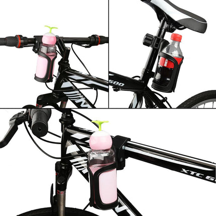 Bike Cup Holder, Bike Water Bottle Holders, Universal 360 Degrees Rotation Cup Holder for Bicycle, Stroller, Scooter, Walker, Wheelchair, Bike Bottle Holders for Kids Adults, 1 Pack.